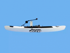 Молдинг двери багажника Jeep Compass 11-16 с подсветкой номера и ручкой