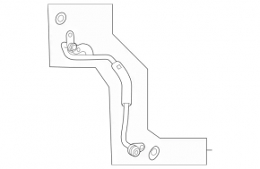 Conductă de răcire turbocompresor Mercedes W167 GLE 450 20-23 3.0h alimentare