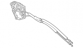 Замок двери задней правой Mazda CX-9 16-23