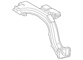 Воздухоприемник Toyota Rav4 19-23 2.5