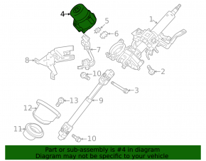 Мотор рулевой колонки Mitsubishi Outlander Sport ASX 15-26