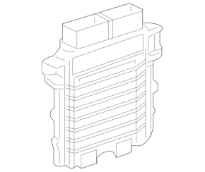 Блок ECU компьютер двигателя Mercedes C-class W205 300/350e/350h 15-18
