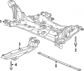 Подрамник передний Honda Accord 23-26