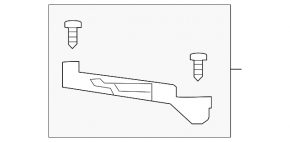Suport far exterior dreapta sus pentru Lexus UX 19-26