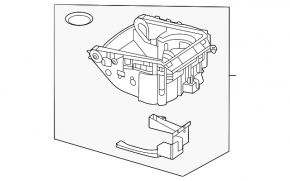 Бокс карман центральной консоли с подстаканниками Mercedes W167 GLE 350 450 20-26