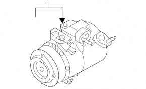 Компрессор кондиционера Ford Explorer 11-19 3.5 7SBH17C