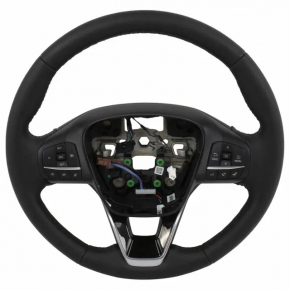 Ansamblu volan Ford Bronco Sport 21-25 piele neagra cu butoane incalzite fara petale