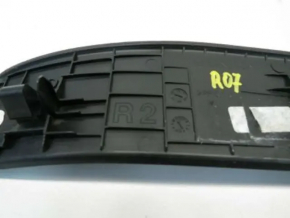 Накладка порога внешняя задняя левая Honda CRV 12-16 черная