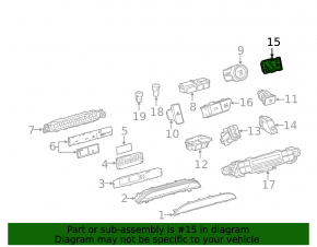 Кнопка паркинга Toyota Prius 50 19-22