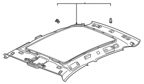 Garnitură Volkswagen ID.4 21-23 panorama, negru