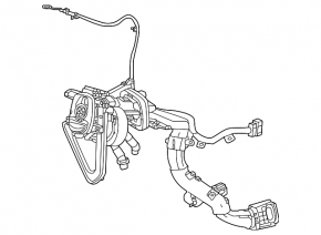 Зарядный порт с кабелем Chevrolet Equinox EV 24-26