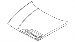 Капот голый Genesis GV80 21-26