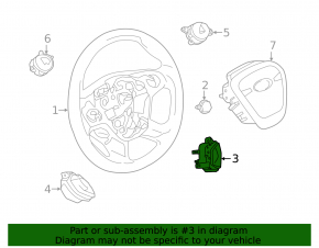 Кнопки управления на руле Ford Transit Connect MK2 13-23