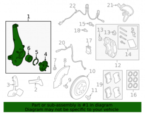 Ax punte față dreapta pentru Land Rover Range Rover 13-17