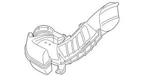 Воздухоприемник Lexus NX200t NX300 15-21