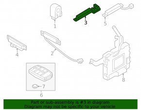 Антенна Keyless Hyundai Tucson 22-26