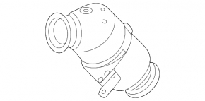 Катализатор Mercedes W167 GLE 350 20-23 2.0T