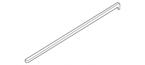 Sticla usi central fata stanga BMW 7 G11 G12 16-22 crom nou original