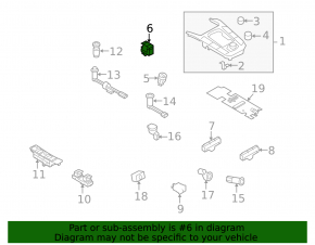 Buton parcare Audi A5 10-16