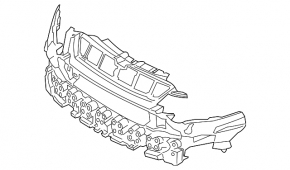 Рама переднего бампера Ford C-max MK2 13-18 usa