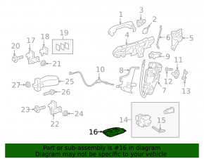 Ключ Mercedes A-class V177 19-22 4 кнопки