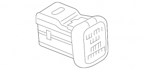 USB Hub, AUX Mazda 6 14-17