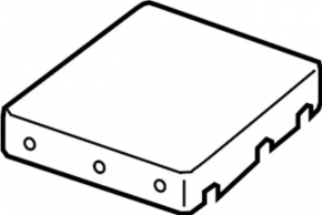 MODUL DE CONTROL AL DISTRIBUȚIEI DE PUTERE CUTIE DE SIGURANȚE Infiniti QX50 19-