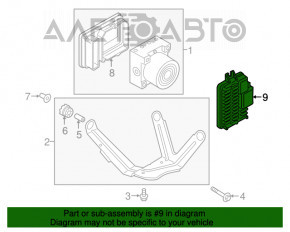 Modul de control al tracțiunii pentru Mini Cooper F56 3d 14-