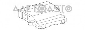 Receiver assy, smart door control Lexus RX350 RX450h 10-15