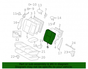 Banchetă spate, al doilea rând, Toyota Prius 20 04-09, material textil bej, pentru curățare