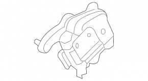 Actuator motor pentru ventilatorul de încălzire Mazda 3 14-18 BM