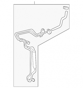 Radiatorul de răcire a direcției asistate Subaru b9 Tribeca