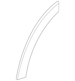 Ornament aripă spate stânga Infiniti QX60 22-26
