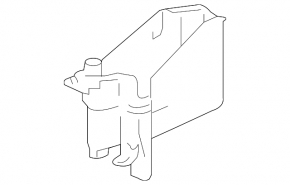 Корпус блока компьютера двигателя Lexus IS250 06-13