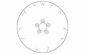 Диск колесный R18 x 7,5J ET42 Mercedes X247 GLB 20-26