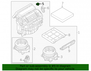 Датчик качества воздуха Land Rover Range Rover Velar 18-26