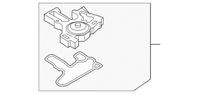 Маслоотделитель Audi A4 B8 08-16 2.0T