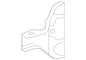 Suport far dreapta pentru Toyota Land Cruiser 2008-2015 pre-restyling, metalic