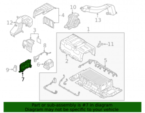 HYBRID BATTERY CONTROL MODULE Hyundai Sonata 11-12