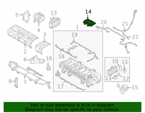 Блок управления ВВБ Kia Niro 20-22 HEV