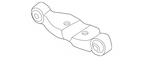 Кронштейн редуктора Subaru Outback 15-19