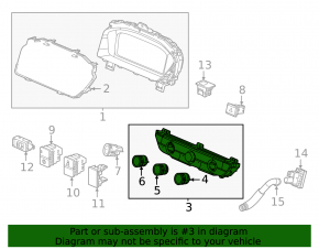 Управление климат-контролем Honda CRV 23-26