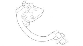 Форсунка стеклоомывателя задняя Mercedes W167 GLE 350 450 20-26