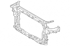 Panou radiator TV Hyundai Santa FE Sport 13-18 2.0T FPS