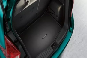 Коврик багажника ткань Nissan Versa Note 13-19 серый