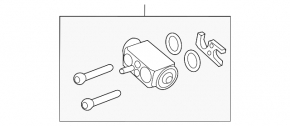 Клапан печки кондиционера Ford Focus mk3 11-18 тип1