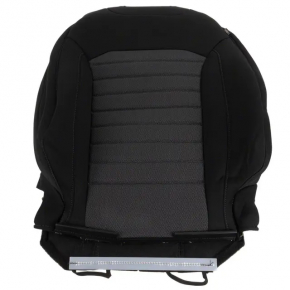 Водительское сидение Ford Edge 15-23 без airbag, ткань черн