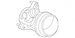 Conductă de aer pentru turbina BMW 3 G20 20-26 B58