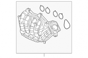 Коллектор впускной Acura ILX 13-15