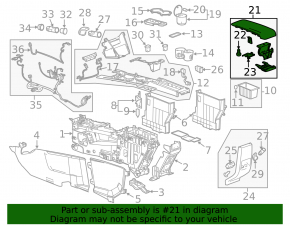 Подлокотник Chevrolet Equinox 10-17 кожа, черная, красная строчка, царапины